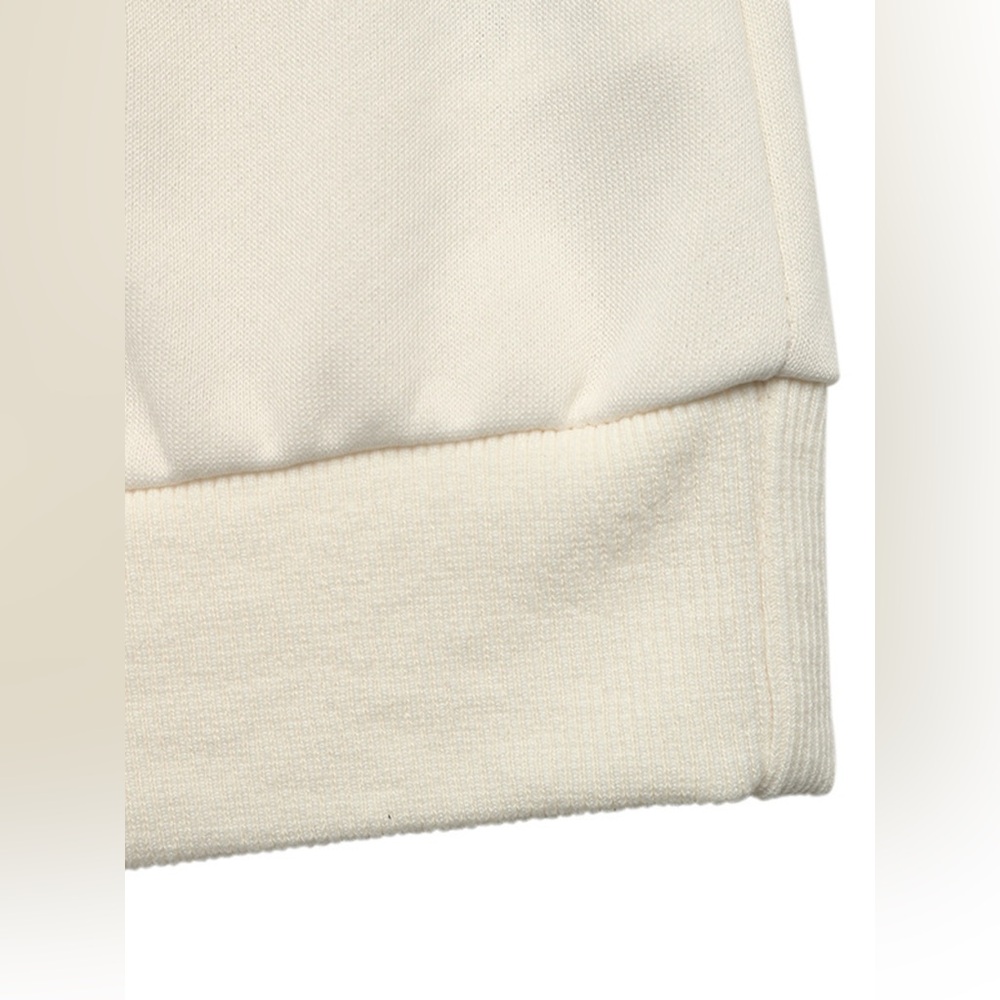 Source Unknown Cream Floral Appliqué Sweatshirt L - Picture 6 of 10